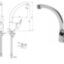 Сева-М смеситель для кухни, боковое переключение, хром Vidima B3024AA /BA025AA