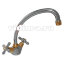 Ретро Смеситель для кухни, хром с золотом Vidima B1832LS / B9710LS	/BA132LS