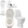 Унитаз-компакт Vitra Grand с бидеткой, сидение дюропласт арт.9763B003-1206: