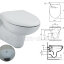 Подвесной унитаз с функцией биде Ecco New Ideal Standard W705501 +Сиденье с микролифтом HARO Delfi 534202