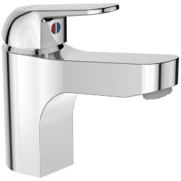 Видима Файн смеситель для умывальника, литой излив 118 мм, хром Vidima BA385AA