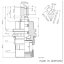 Кран-букса, керамика, 1/2", 20 шлицов, Германия VIDIMA, GROHE, IDEAL STANDARD FL964-636X1(1шт)