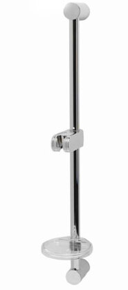 Душевая стойка с мыльницей, держатель лейки, хром Vidima B8502AA