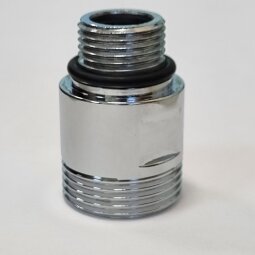 Переходник ниппель для трубчатого излива 19мм, хром Vidima В990819AA
