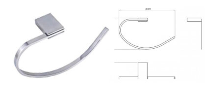 Плая Полотенцедержатель - кольцо Ideal Standard Playa B9264AA