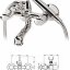 Флора смеситель для ванны, короткий круглый излив, хром Vidima R1907AA/B9729AA	/BA142AA