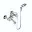 Флора смеситель для ванны, короткий круглый излив, хром Vidima R1907AA/B9729AA	/BA142AA