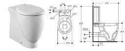 "Смол +" сиденье и крышка для унитаза с микролифтом, белый T638501