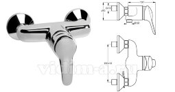 Сева Лайт Настенный смеситель для ванны/душа Vidima B8953AA SevaLight