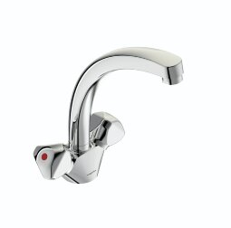Дельта Cмеситель для кухни, литой излив, хром Vidima R1615AA/B9736AA	/BA151AA Сняты с пр-ва.